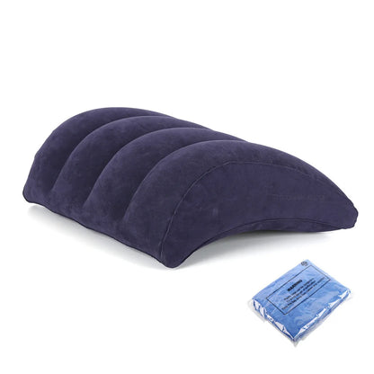 Inflatable Backrest Cushion 45x36cm – Portable Neck & Lumbar Support for Bed, Sofa, Car & Travel