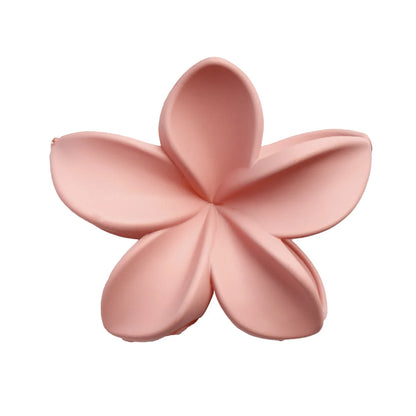 Large Flower Hair Claw Clip – Matte Sweet Barrette for Women & Girls