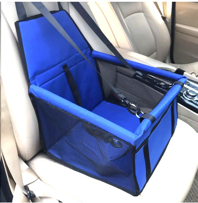 Dog Car Seat Hammock Carrier – Foldable, Breathable, Fits All Breeds