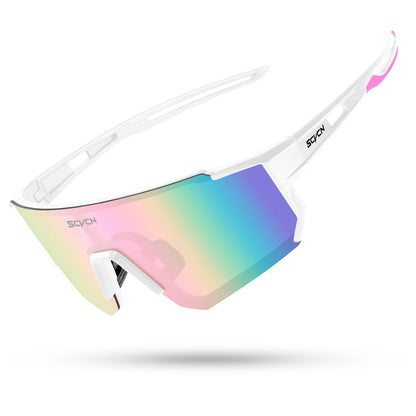 SCVCN Sport Cycling Sunglasses – TR90 Frame UV400 for Hiking & Baseball