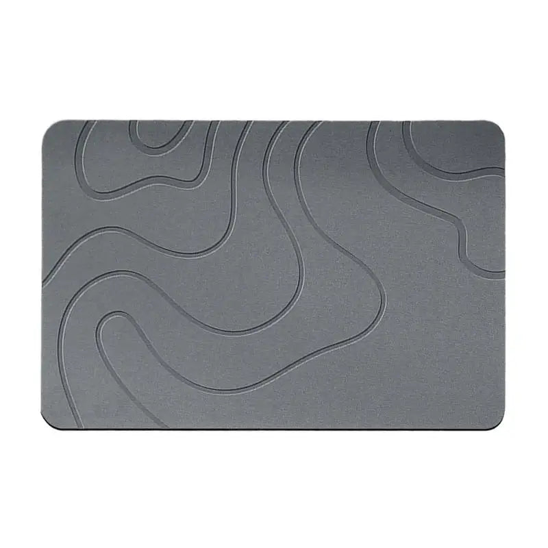 Diatomite Stone Bath Mat – Quick-Dry Super Absorbent Shower & Entryway Rug | Indoor Floor Mat