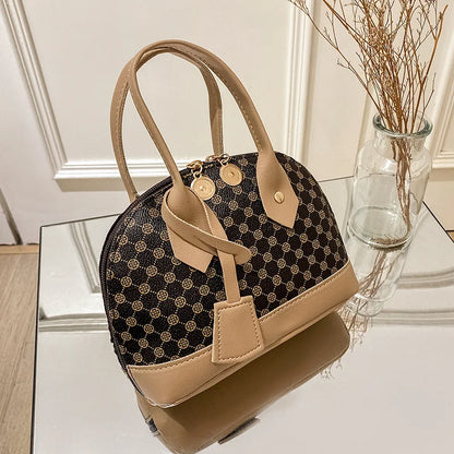 Korean Style Flower Shell Bag for Women – Elegant Floral Shoulder Handbag