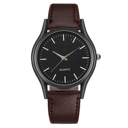 Watches for Men Reloj Hombre Fashion Retro Business Hand Watch Leather Watches Quartz Wristwatch Clock Gift Relogios Masculino - BeeTrendyShop.COM
