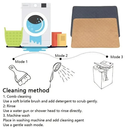 Dog Urine Pads Washable Reusable Anti Slip Pet Pee Pad Puppy Training Pad Pet Bed Urine Mat for Car Seat Cover Pet Supplies - BeeTrendyShop.COM