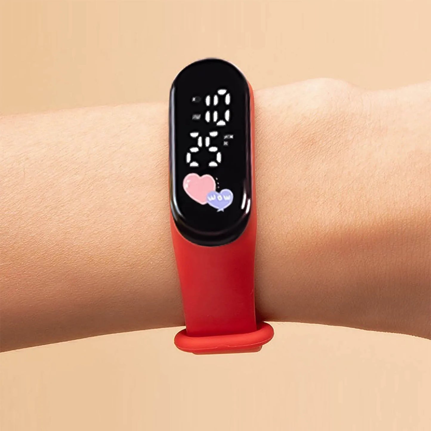 Touch Led Digital Children Watch Fashion Waterproof Boys Sports Women Children Watch Bracelet Watch Birthday Gift