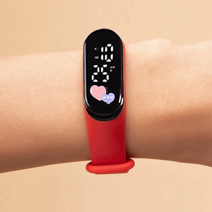Touch Led Digital Children Watch Fashion Waterproof Boys Sports Women Children Watch Bracelet Watch Birthday Gift - BeeTrendyShop.COM