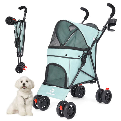 Portable Pet Stroller - Breathable Carrier for Small Dogs & Cats - BeeTrendyShop.COM