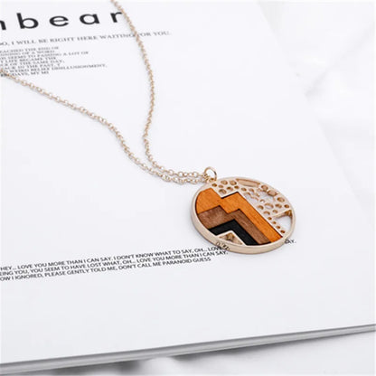 Circular & Square Multilayer Hip Hop Necklace – Long Chain Unisex Jewelry