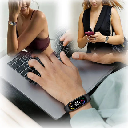 Silicone Sport Watchband for Xiaomi Mi Band 8 & 9 NFC – Waterproof Replacement Strap