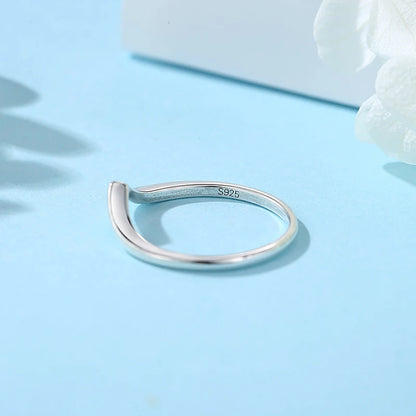 925 Sterling Silver Love Heart Crown Ring – Rose Gold Engagement Jewelry