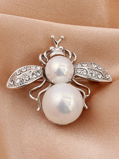 Bee Brooch Pin – Zinc Alloy Rhinestone | Women's Fashion Jewelry