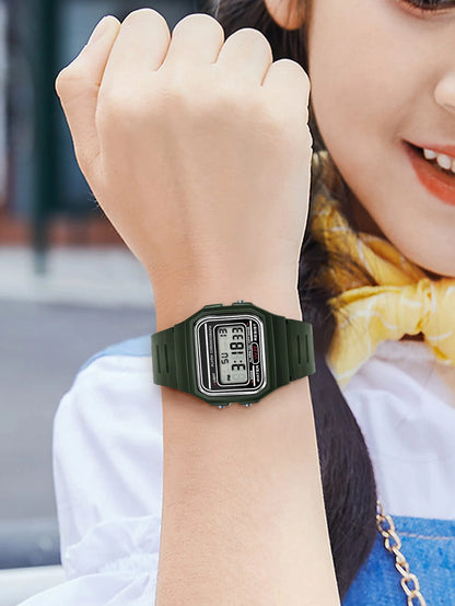 Hot Selling Women LED Digital Electronic Watch Multifunctional Outdoor Simple Leisure Men and Women Sports Watch Reloj - BeeTrendyShop.COM
