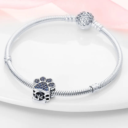 925 Sterling Silver Cat & Dog Charm Bead – DIY Jewelry for Women