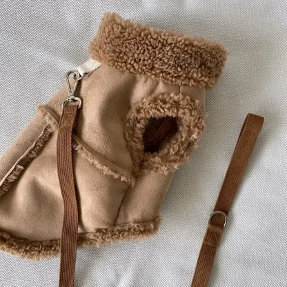 Dog Vest Jacket – Luxury Soft Cotton Winter Coat for Small & Medium Dogs | Autumn Winter | XS–XL