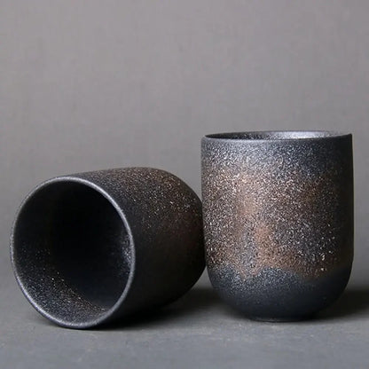 Ceramic Kung Fu Tea Cup 130ML – Handmade Porcelain Coffee Water Mug