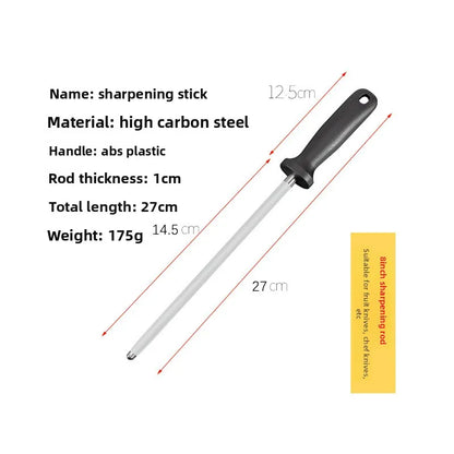 Knife Sharpener Grinder – Non-Slip Handle Kitchen Sharpening Tool for Chef Knives