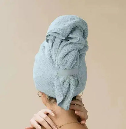 Microfiber Hair Towel Wrap – Ultra Soft, Quick-Dry | Curly, Long & Short Hair