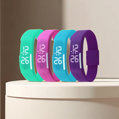 Sport Digital Children Watches Women Hot Silicone Strap LED Display Kids Watch Girls Boys Wristwatch Man Clock  Reloj de hombre - BeeTrendyShop.COM