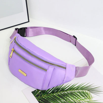 Fanny Packs for Women Men Belt Bag Fashion Waist Packs Lightweight Crossbody Bags Bum Bag for Running Hiking Travel Workout - BeeTrendyShop.COM