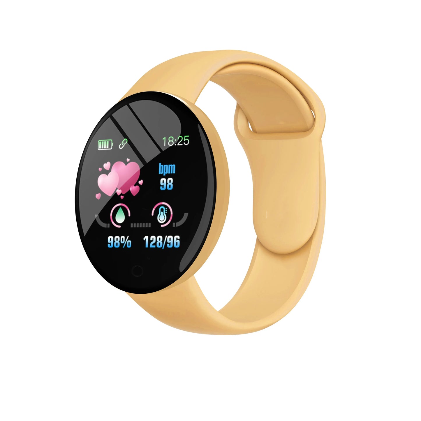 D18 Multifunctional Smart Watch Men & Women Bluetooth Connected Phone Music Fitness Sports Bracelet Sleep Monitor watch