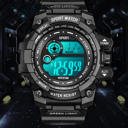 New Men LED Digital Watches Luminous Fashion Sport Waterproof Watches For Man Date Army Military Clock Relogio Masculino - BeeTrendyShop.COM