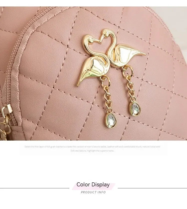 Fashionable Bag Women Backpack Mini Leisure Handbag - BeeTrendyShop.COM