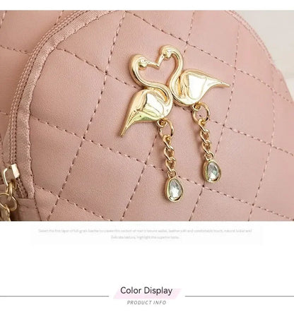 Fashionable Bag Women Backpack Mini Leisure Handbag - BeeTrendyShop.COM