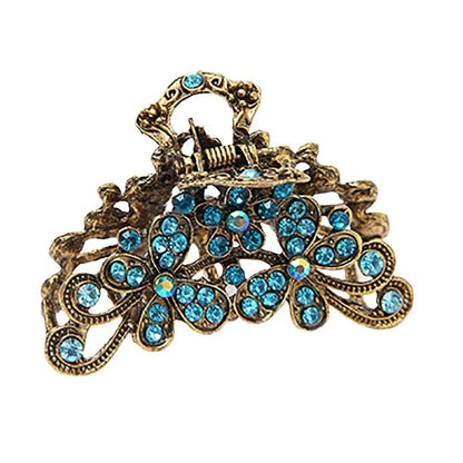 Large Frosted Square Hair Claw Clip – Solid Color Barrette for Women & Girls