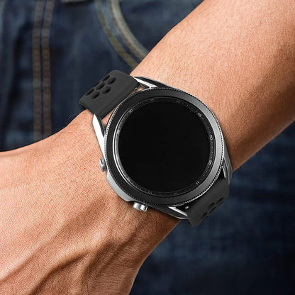 20mm 22mm Silicone Band For Samsung Galaxy Watch 4 Strap Correa Amazfit Bip 3/GTS/2/2e/3/2 Mini GTR 2e 3 GT2 Pro Bracelet GT2E - BeeTrendyShop.COM