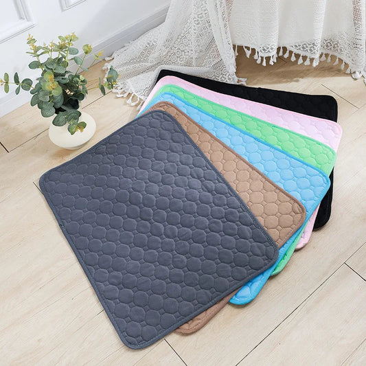 Washable Puppy Training Pad - Anti-Slip Reusable Pet Urine Mat for Car & Home