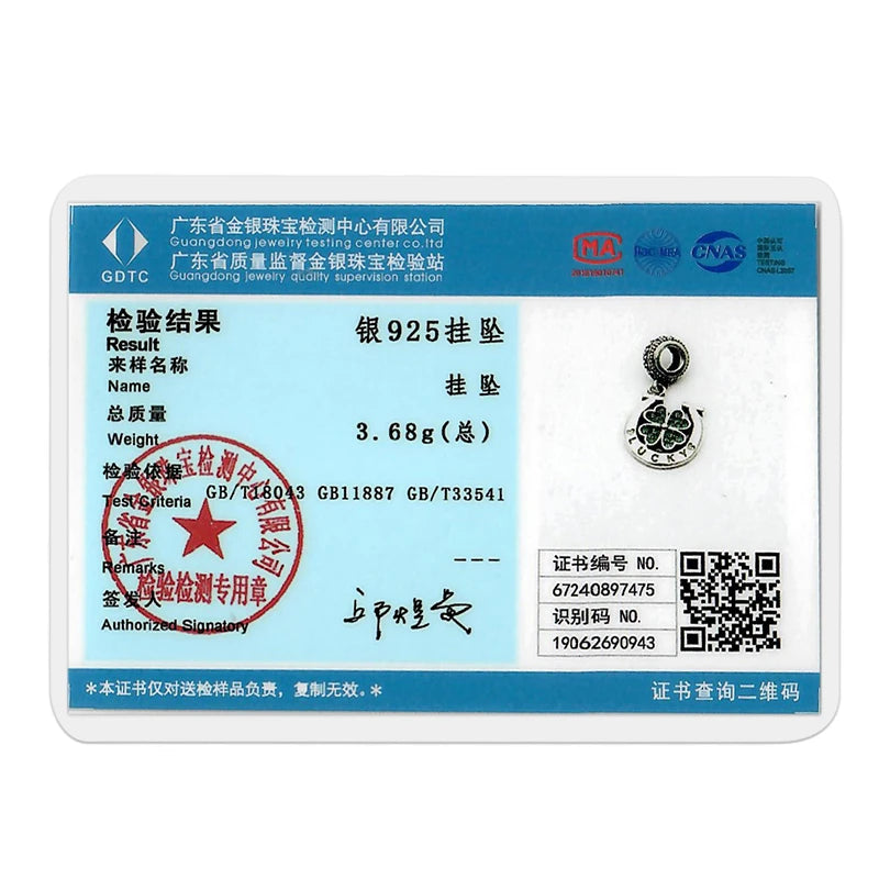 925 Sterling Silver Love Heart Family Charm Bead – DIY Jewelry Gift for Women