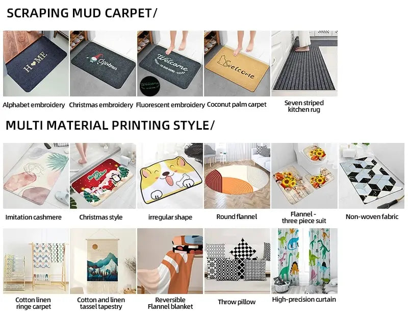 Modern Minimalist Solid Color Floor Mat, Square Long Plush, Thickened Absorbent Carpet, Bathroom Door Mat, Non Slip Mat - BeeTrendyShop.COM