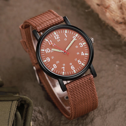 Men Watches Casual Nylon Band Sports Watch Anlog Quartz Military Wristwatches Relogio Masculino Reloj Hombre - BeeTrendyShop.COM