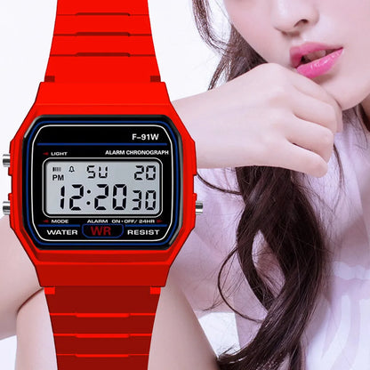 Sports Watch Men women Analog Digital Military Armys Sport LED Water Resistant Wrist Watch Band adjustable JP quartz movement - BeeTrendyShop.COM
