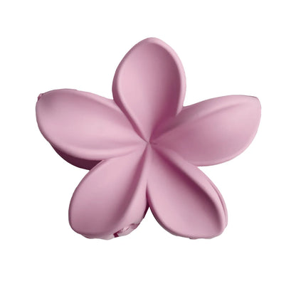 Large Flower Hair Claw Clip – Matte Sweet Barrette for Women & Girls