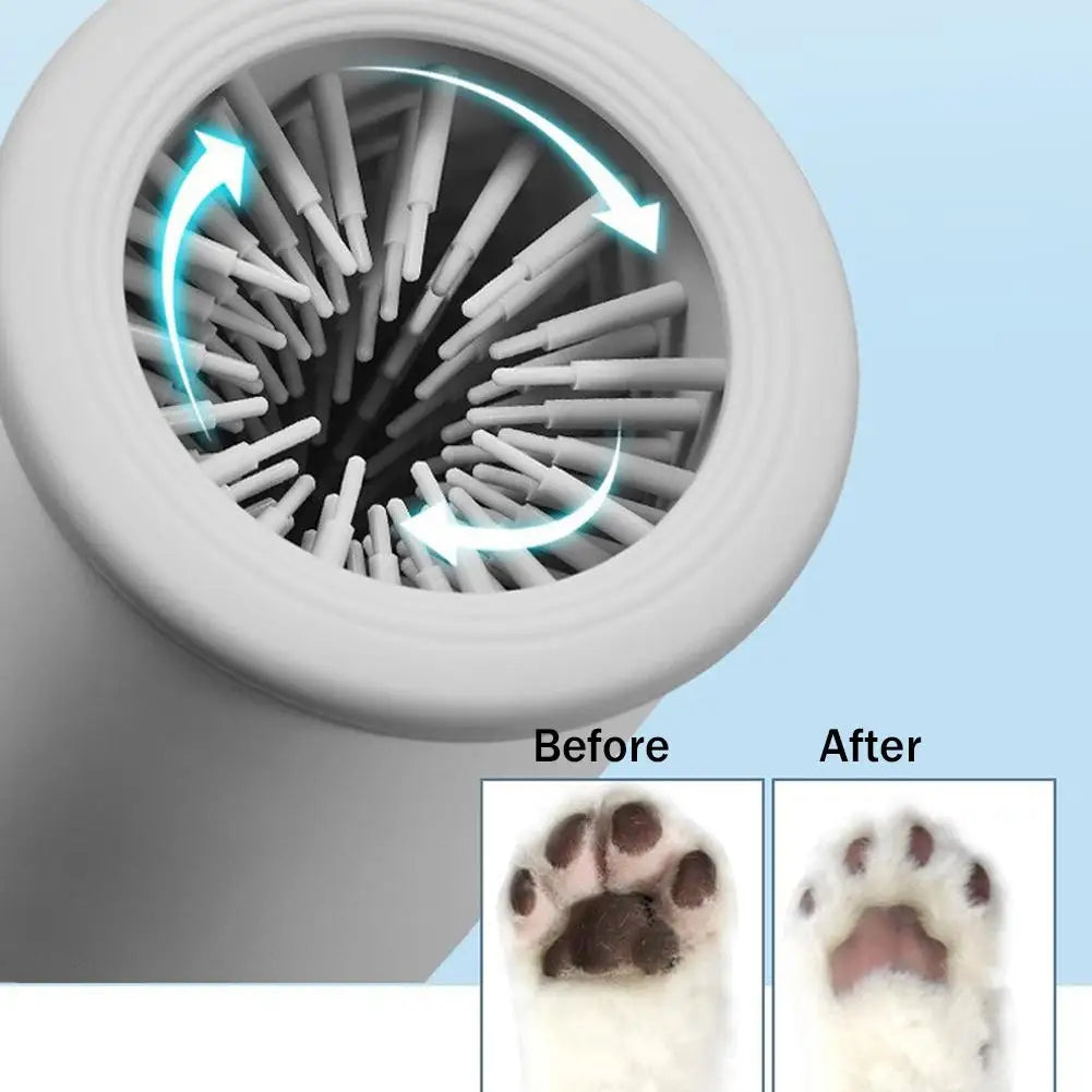 Electric Dog Paw Washer – USB Rechargeable Pet Paw Cleaner Cup