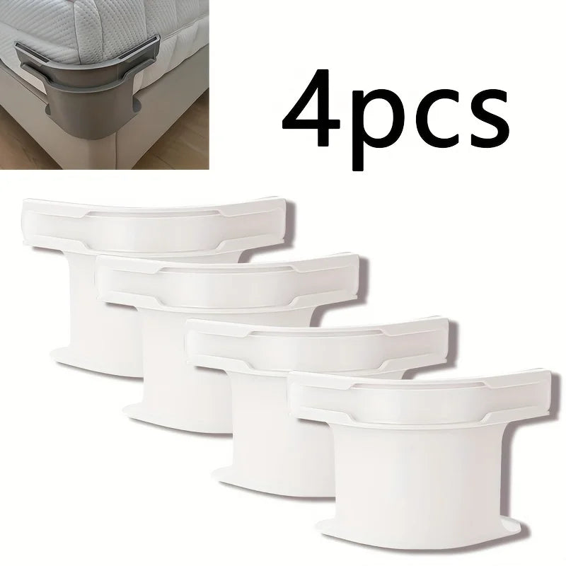 4-Piece Bed Sheet Corner Holders – Secure Four Corners for All Mattress Sizes, Keeps Sheets Tidy