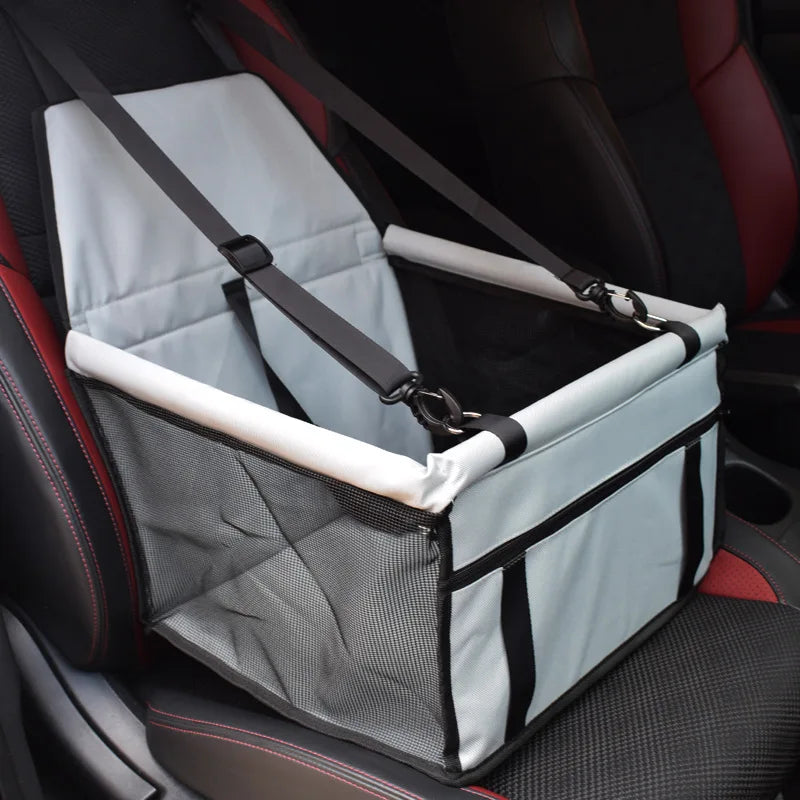 Dog Car Seat Hammock Carrier – Foldable, Breathable, Fits All Breeds