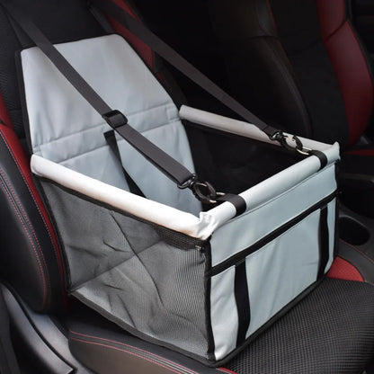 Dog Car Seat Hammock Carrier – Foldable, Breathable, Fits All Breeds