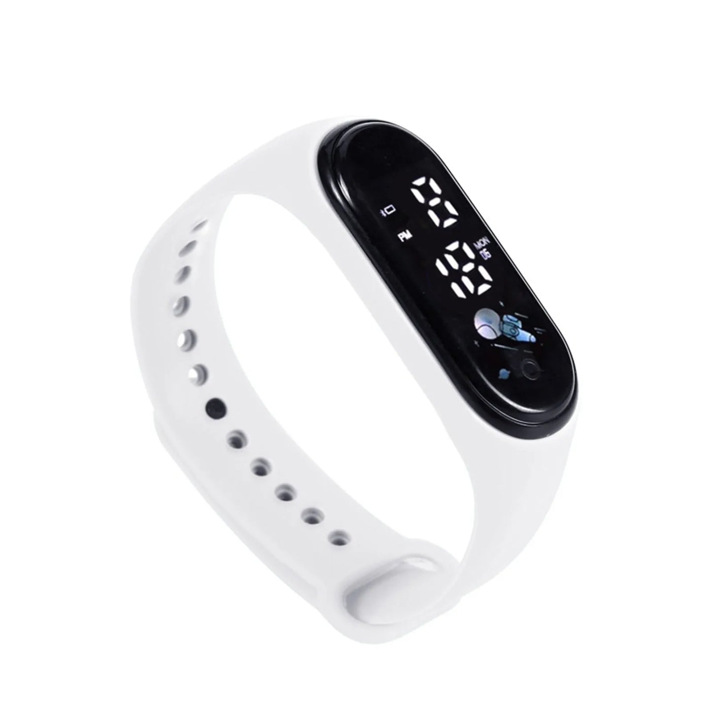Kawaii Smart Watch For Kids Fashion Outdoor Waterproof Sports Kids' Watches Boy Girls Digital Watches Silicone montre enfant - BeeTrendyShop.COM