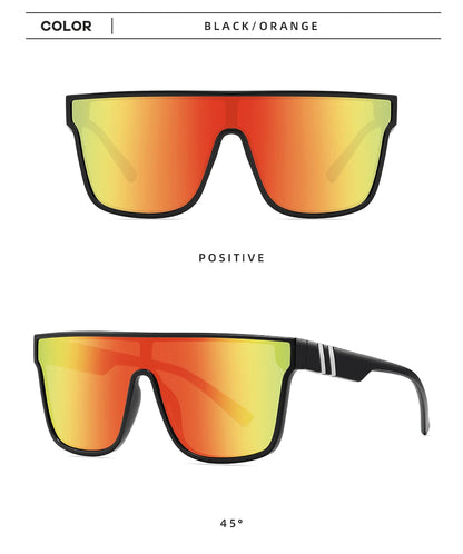 Fishing Sunglasses – UV400 Square Outdoor Sport Driving Shades for Men & Women