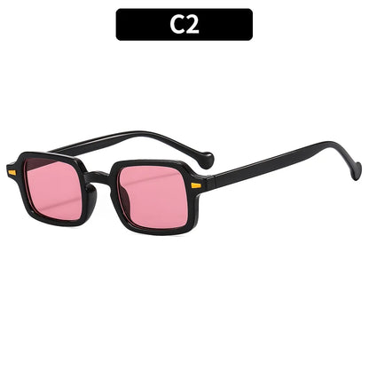 RMM Luxury Rectangle Sunglasses – Vintage Mirror UV400 for Women & Men