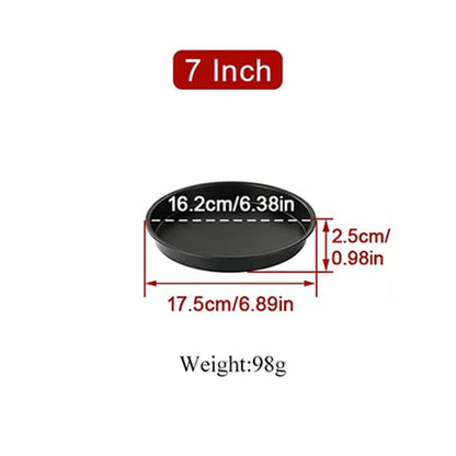 Non-Stick Round Cake Baking Pan with Handles – 6/7/8 Inch Air Fryer & Oven Safe