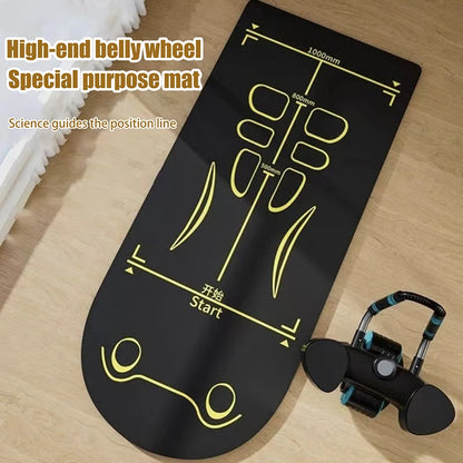 Non-Slip Yoga Mat – Shock Absorbing Exercise Mat for Home Pilates, Yoga & Floor Workouts