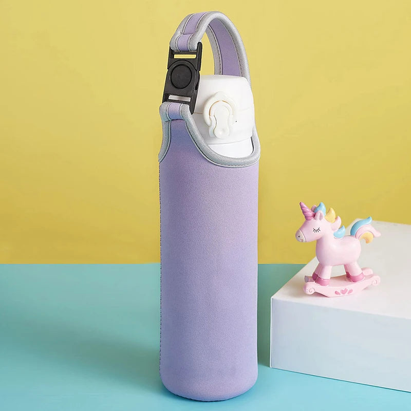 Portable Water Bottle Sleeve Bag – Insulated Can & Bottle Carrier for Travel & Gym