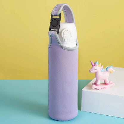Portable Water Bottle Sleeve Bag – Insulated Can & Bottle Carrier for Travel & Gym