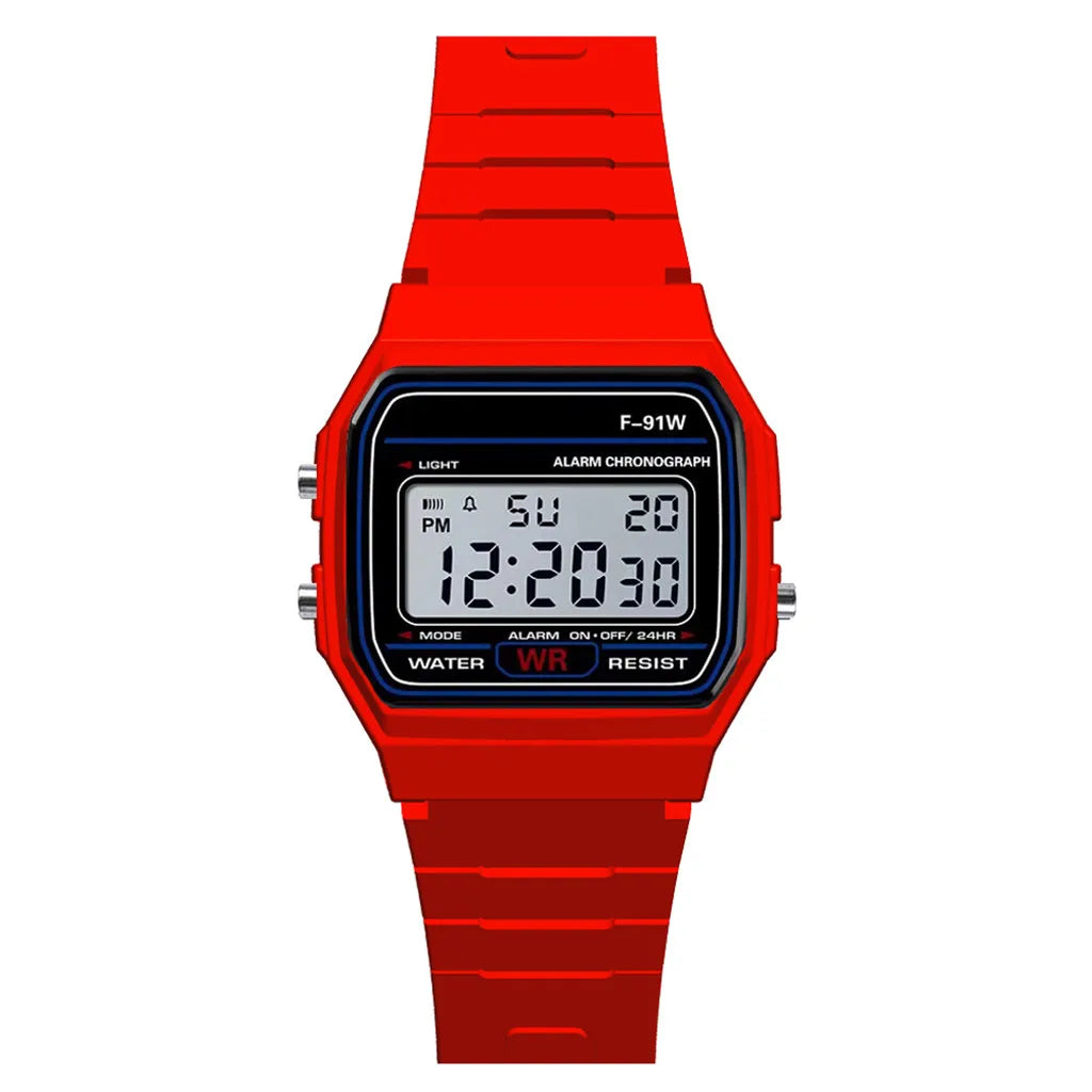 Sports Watch Men women Analog Digital Military Armys Sport LED Water Resistant Wrist Watch Band adjustable JP quartz movement
