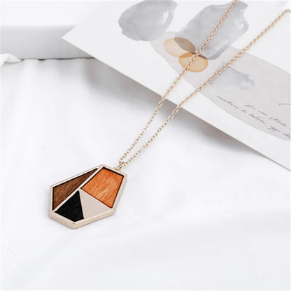 Circular & Square Multilayer Hip Hop Necklace – Long Chain Unisex Jewelry