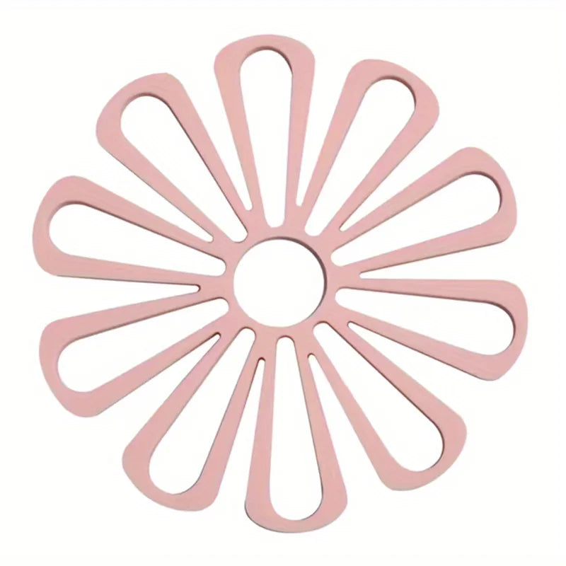 Silicone Heat Insulation Mat – Anti-Scalding Non-Slip Kitchen Coaster for Hot Pots, Bowls & Cups