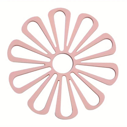 Silicone Heat Insulation Mat – Anti-Scalding Non-Slip Kitchen Coaster for Hot Pots, Bowls & Cups